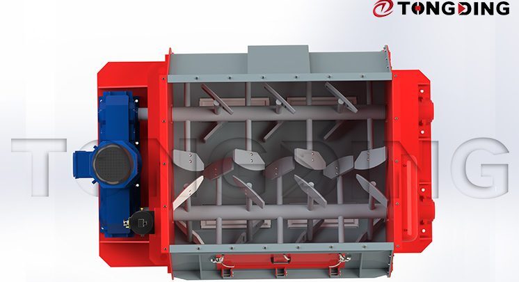 Double Shaft Paddle sand Mixer