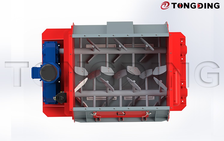 Double Shaft Paddle sand Mixer